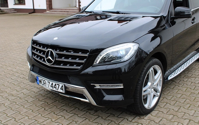 Mercedes-Benz ML cena 89900 przebieg: 207000, rok produkcji 2014 z Golub-Dobrzyń małe 232